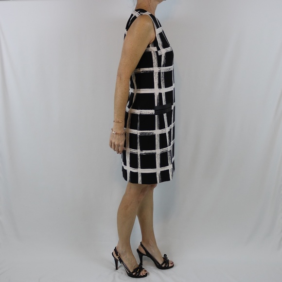 Eliza J retro-style shift black dress - Picture 3 of 7